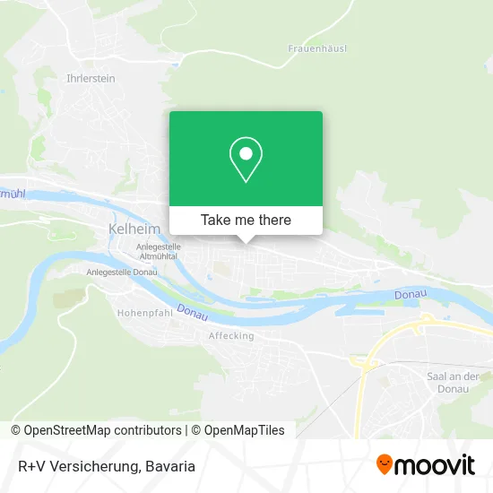 R+V Versicherung map