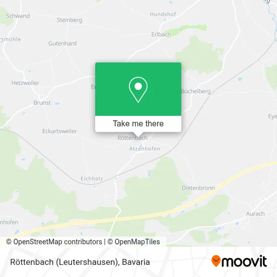 Röttenbach (Leutershausen) map