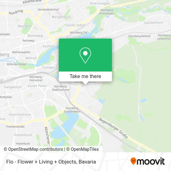 Flo - Flower + Living + Objects map