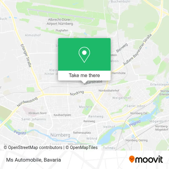Ms Automobile map