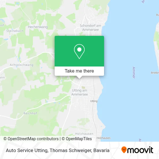 Auto Service Utting, Thomas Schweiger map