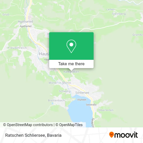Ratschen Schliersee map