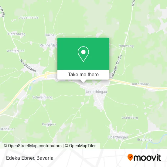 Edeka Ebner map