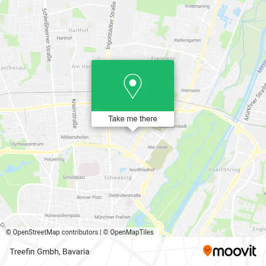 Treefin Gmbh map