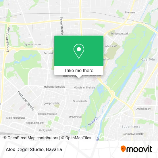 Alex Degel Studio map