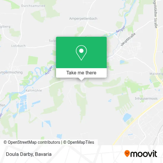 Doula Darby map