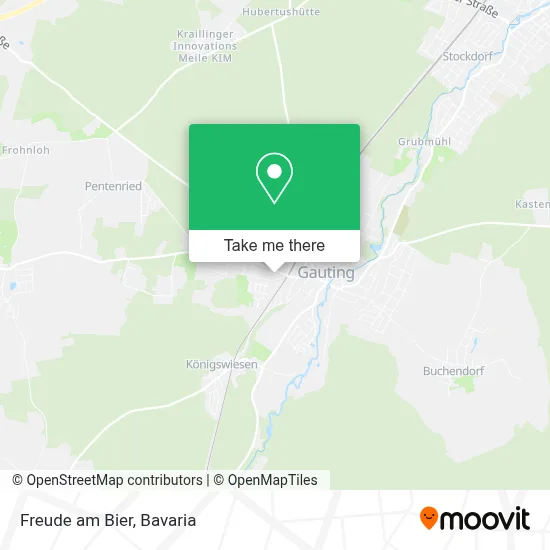 Freude am Bier map