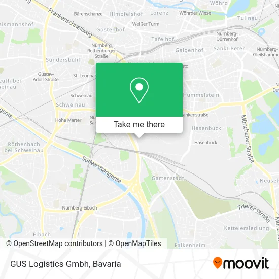 GUS Logistics Gmbh map