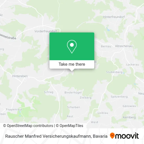 Rauscher Manfred Versicherungskaufmann map