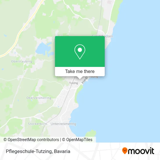 Pflegeschule-Tutzing map