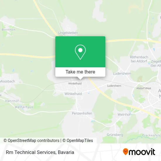 Rm Technical Services map