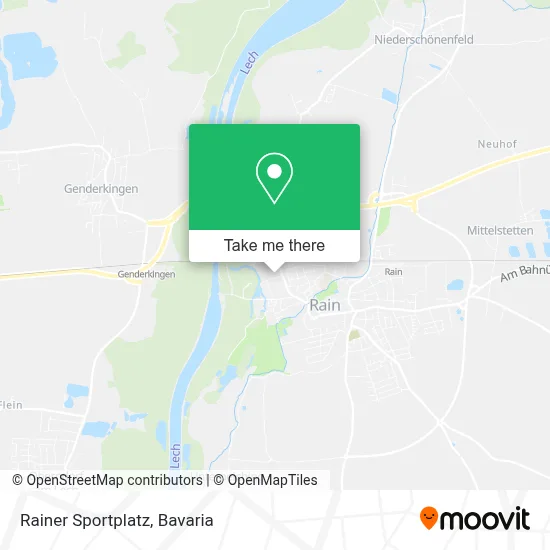 Rainer Sportplatz map