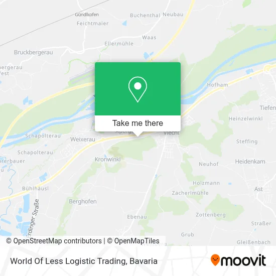 World Of Less Logistic Trading map