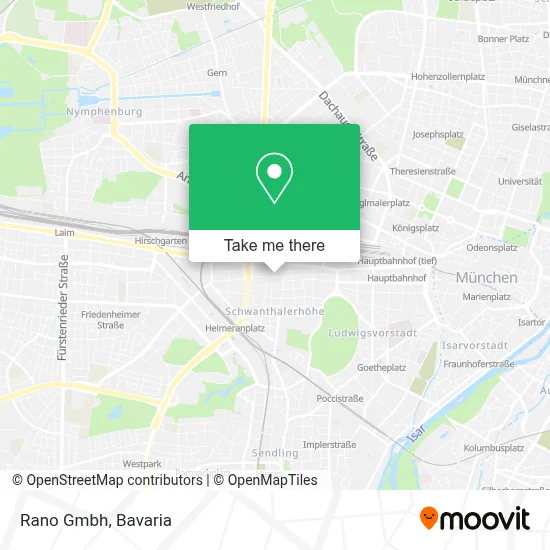 Rano Gmbh map