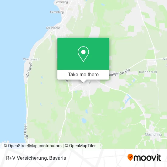 R+V Versicherung map