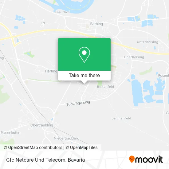 Gfc Netcare Und Telecom map
