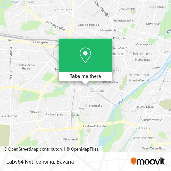 Labs64 Netlicensing map