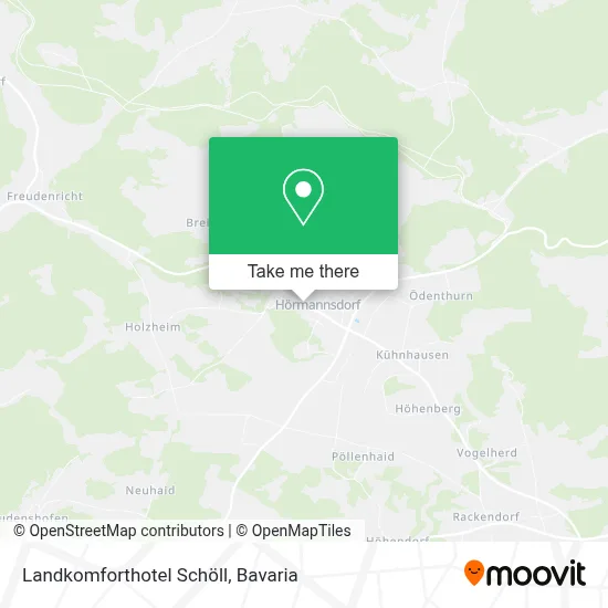 Landkomforthotel Schöll map