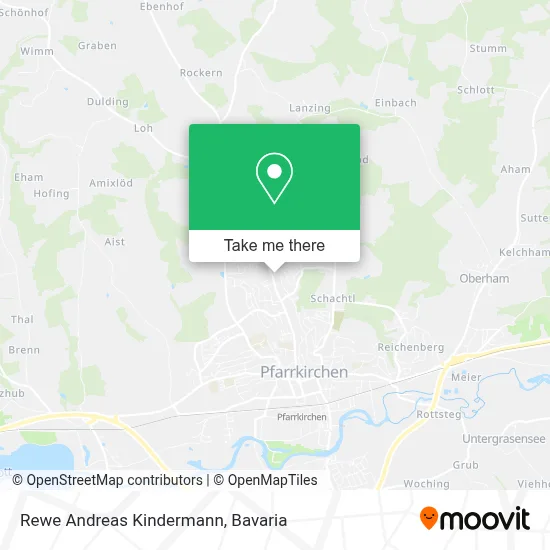 Rewe Andreas Kindermann map