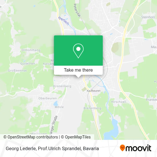 Georg Lederle, Prof.Ulrich Sprandel map