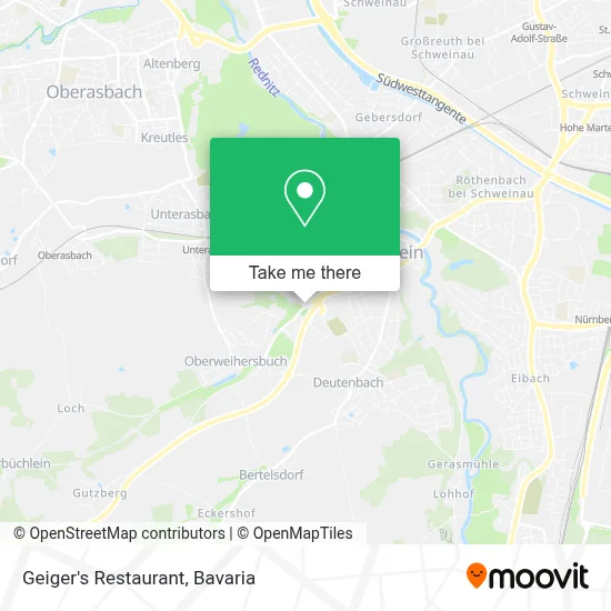 Geiger's Restaurant map