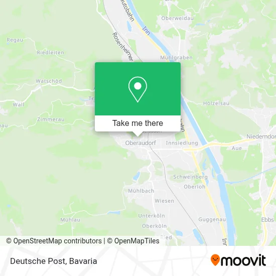 Deutsche Post map
