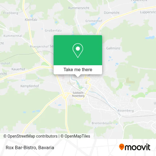Rox Bar-Bistro map