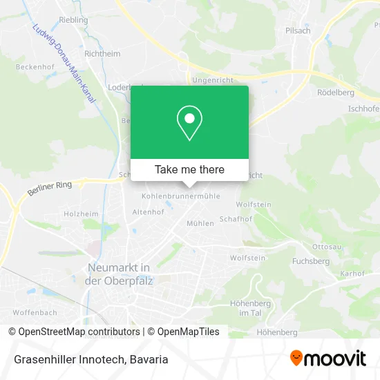 Grasenhiller Innotech map