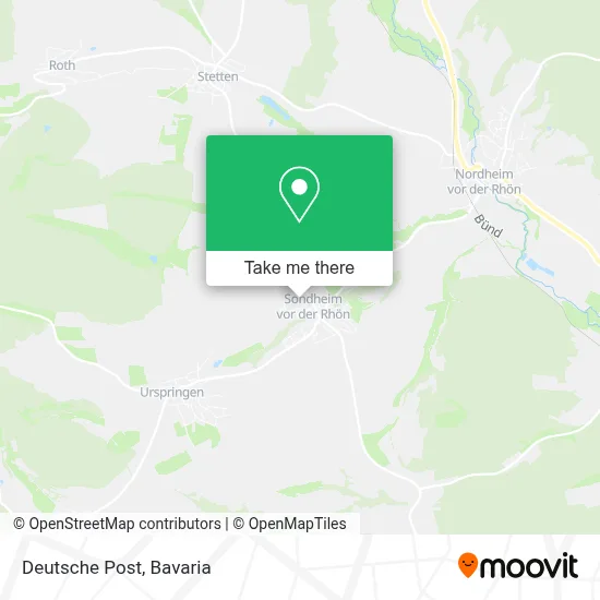 Deutsche Post map