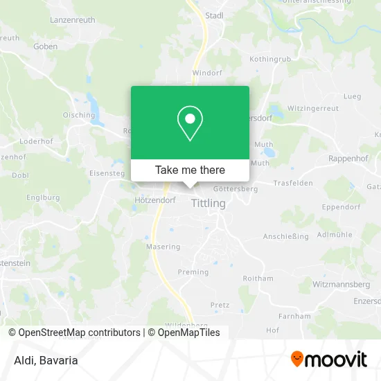 Aldi map