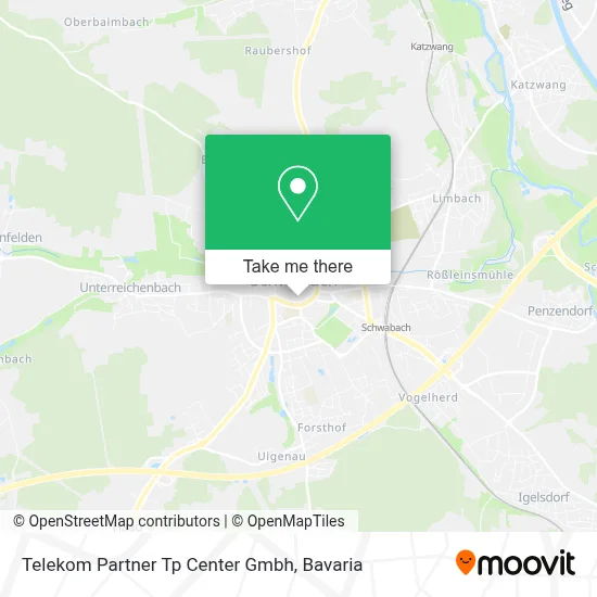 Telekom Partner Tp Center Gmbh map