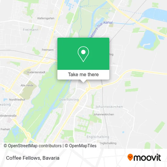 Coffee Fellows map