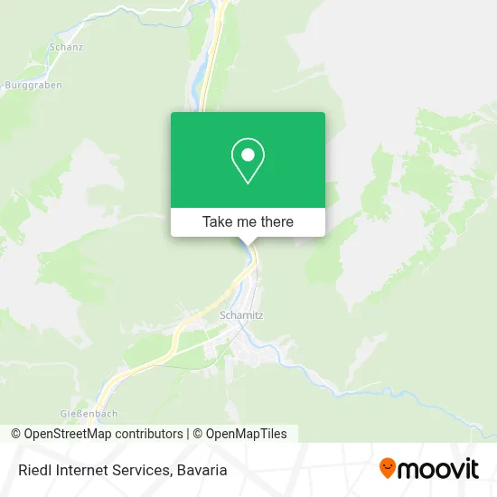 Riedl Internet Services map