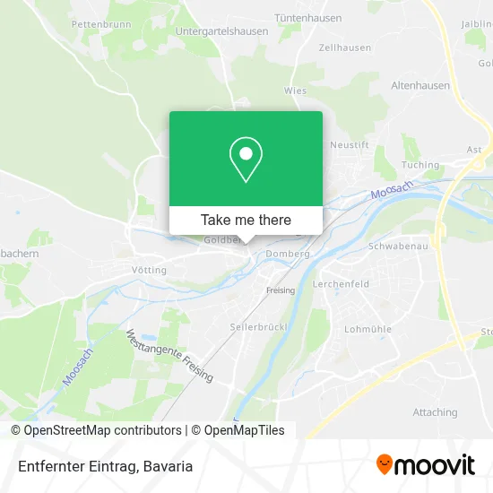 Entfernter Eintrag map