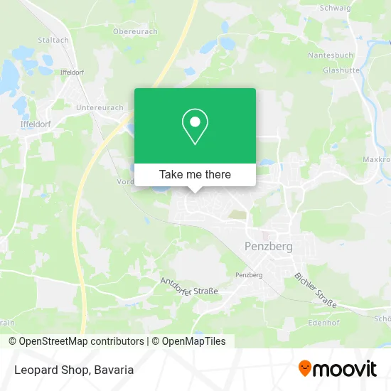 Leopard Shop map