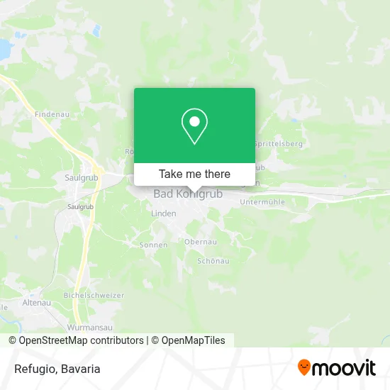Refugio map