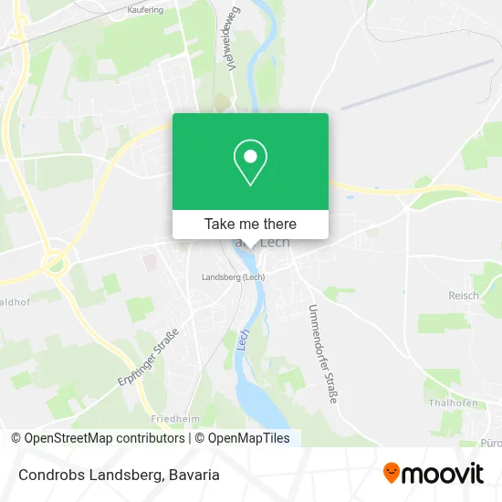 Condrobs Landsberg map