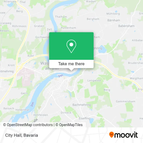 Rathaus map