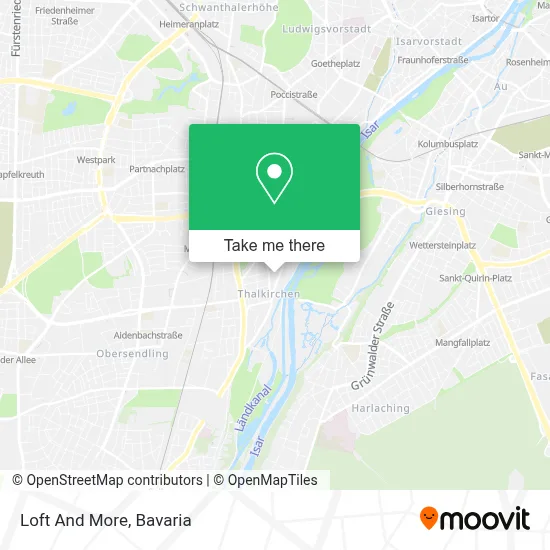 Loft And More map