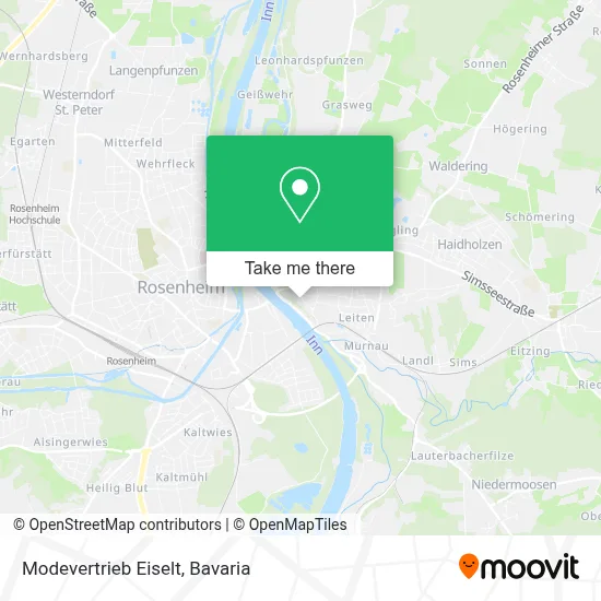 Modevertrieb Eiselt map