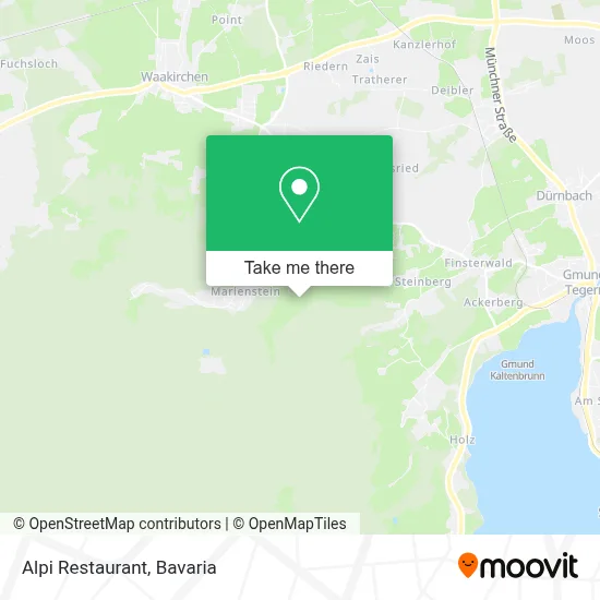 Ristorante Alpi map