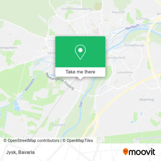 Jysk map