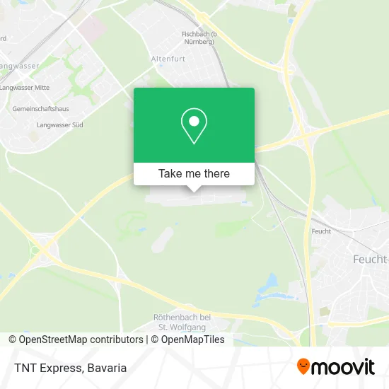 Tnt Express map