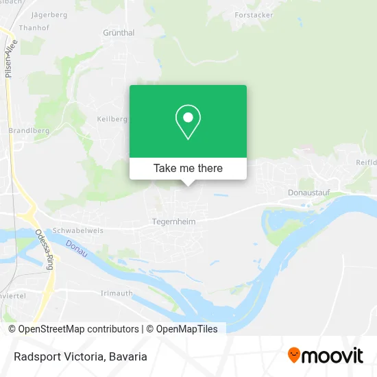 Radsport Victoria map