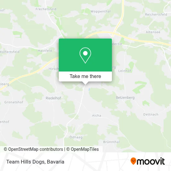 Team Hills Dogs map