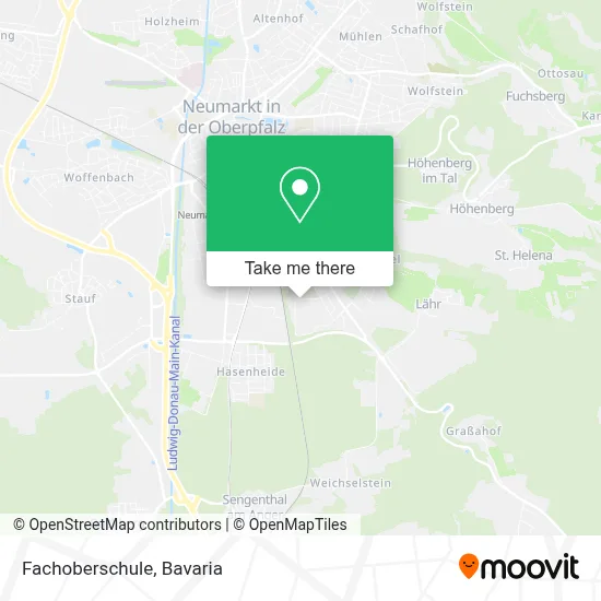 Fachoberschule map