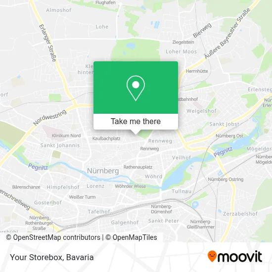 Your Storebox map