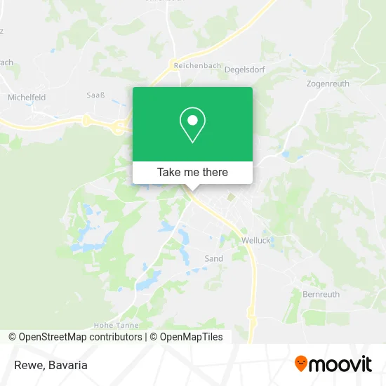 Rewe map