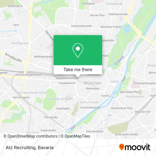 Atz Recruiting map