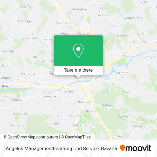 Angelus Managementberatung Und Service map